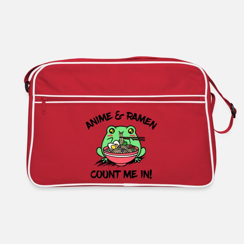 Manga Animation Anime Ramen Animation Statement Retro Bag