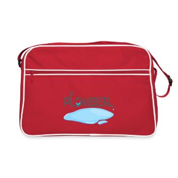 Plumber - Retro Bag - red/white - Front