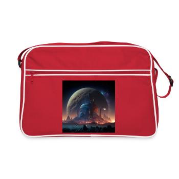 Megalopolis Alien 02 - Sac Retro - rouge/blanc - Devant