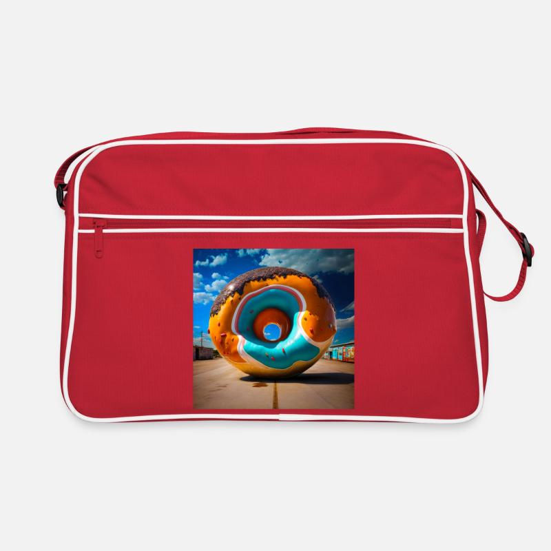 Mega Donut 01 Retro Tasche