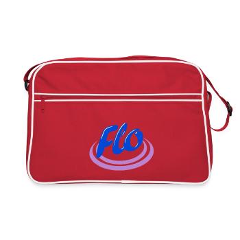 Flo - Retro Bag - red/white - Front