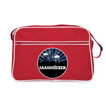 Saarbrücken Home Game Skyline - Retro Bag - red/white - Front