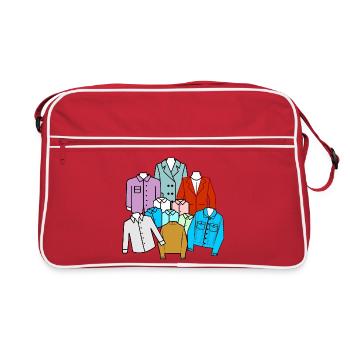 Clothing store 03 - Retro Bag - red/white - Front