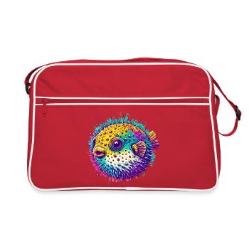 Blowfish - Sac Retro - rouge/blanc - Devant