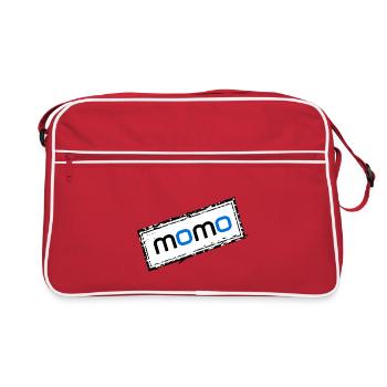 Momo - Retro Bag - red/white - Front