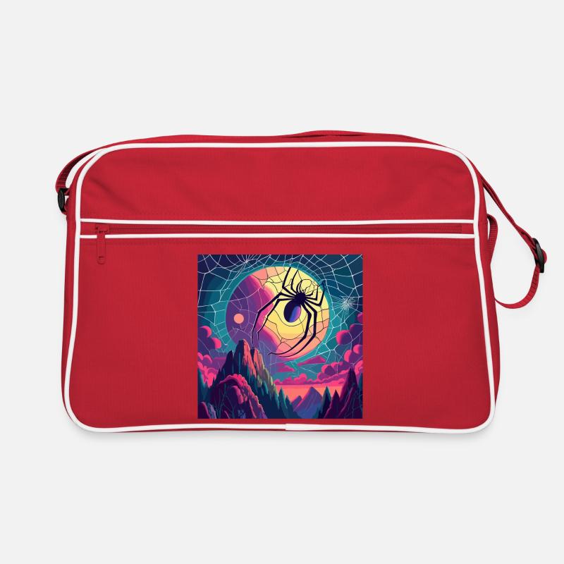 Moon Spiderweb Retro Bag