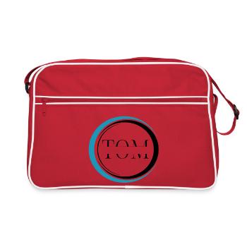 Tom - Sac Retro - rouge/blanc - Devant