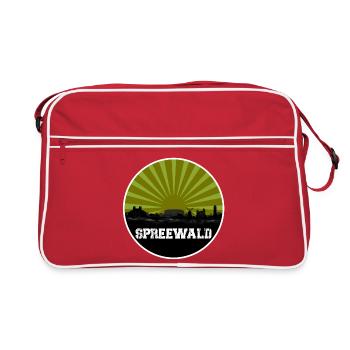 Spreewald Retro Skyline - Retro Bag - red/white - Front