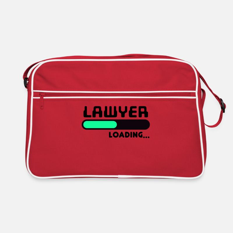 Avocat Déclaration de profession Emploi Carrière Travailleur Sac Retro