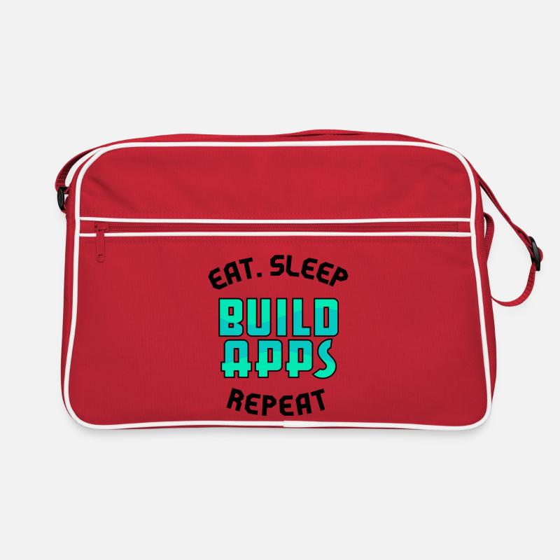 Careers App Developer Statement Job Success Retro Bag