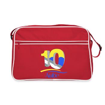 Aube - Sac Retro - rouge/blanc - Devant