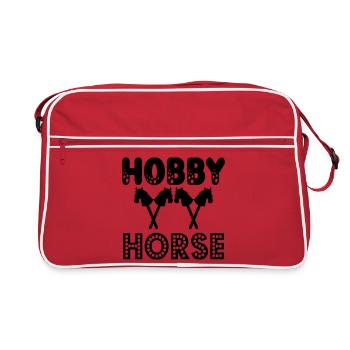 HOBBY HORSES - HOBBY HORSE - Retro Bag - red/white - Front