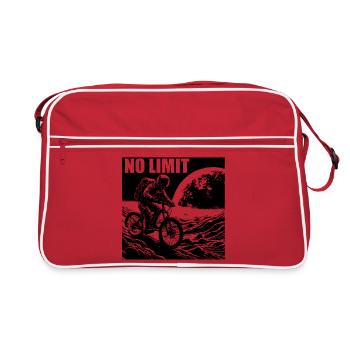 NO LIMIT - Sac Retro - rouge/blanc - Devant