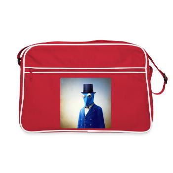 Surréaliste 05 - Sac Retro - rouge/blanc - Devant