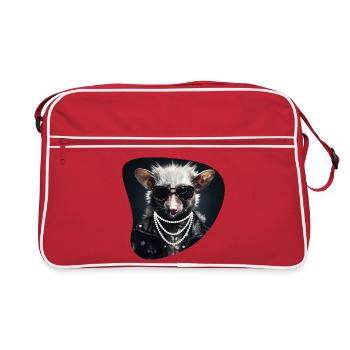 Hard Rock Possum - Retro Bag - red/white - Front