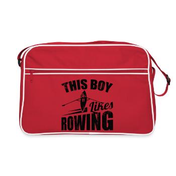 Rowing Child - Retro Bag - red/white - Front