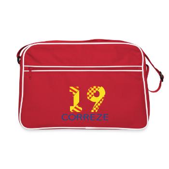 Corrèze - Sac Retro - rouge/blanc - Devant
