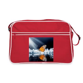 Butterfly - Retro Bag - red/white - Front