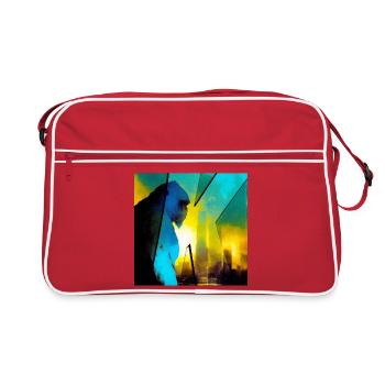 Gorilla 01 - K1 - Retro Bag - red/white - Front
