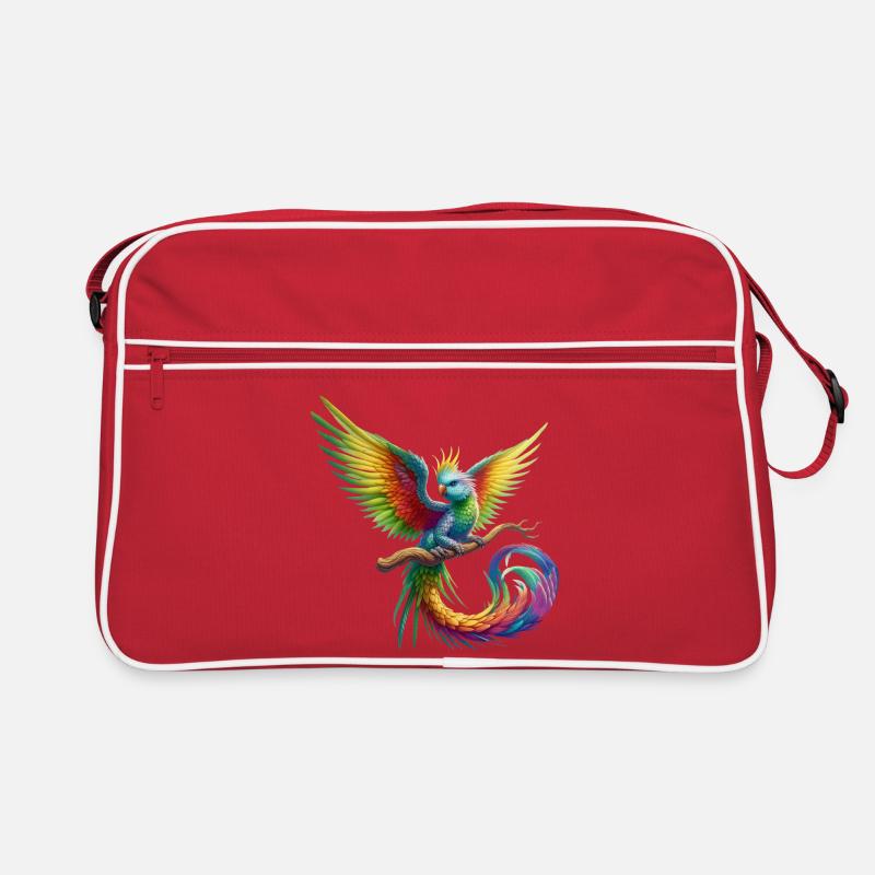 Oiseau de paradis (01) Sac Retro