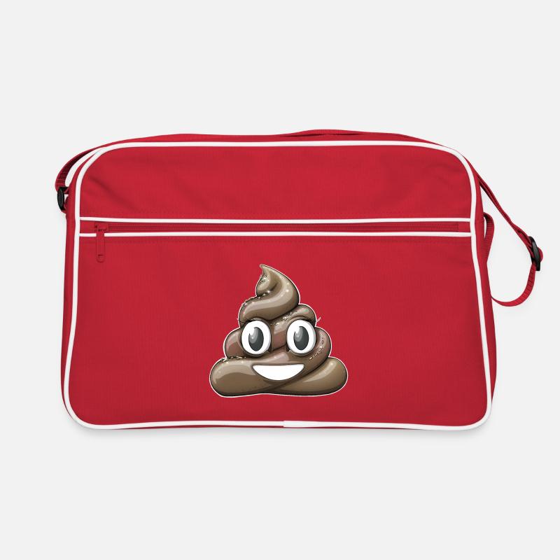 Verspielte mit Glitzer Retro Tasche