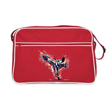 Karate Blast - Retro Bag - red/white - Front
