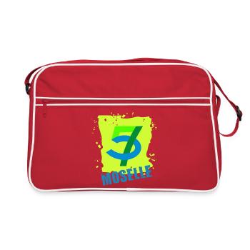 Moselle - Retro Bag - red/white - Front