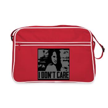 Expressive Statement T-Shirt - Retro Bag - red/white - Front