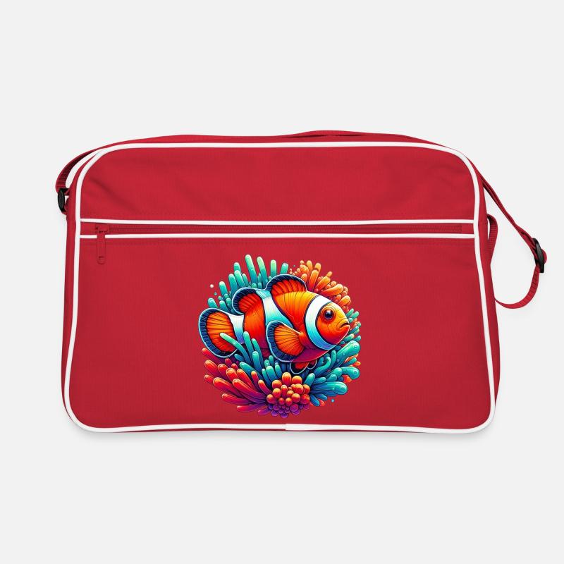 Poisson-clown Sac Retro