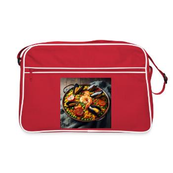 Paella - Retro Bag - red/white - Front