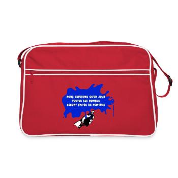 All Spray Paint - Retro Bag - red/white - Front