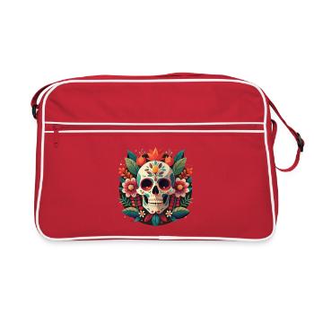 Katrina - Retro Tasche - Rot/Weiß - Vorne