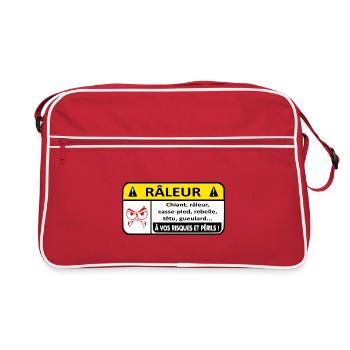 Complaining Danger - Retro Bag - red/white - Front