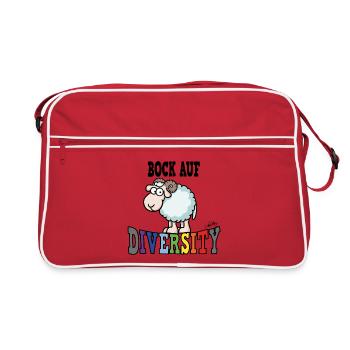 Desire for diversity - Retro Bag - red/white - Front