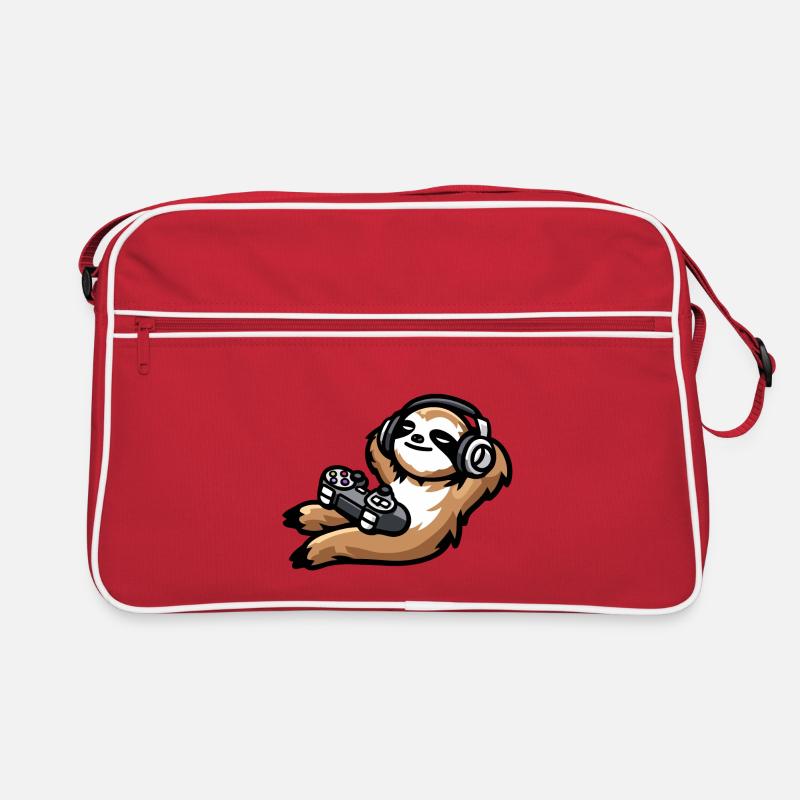 Game On Sloth: The Chill Gamer Retro Bag