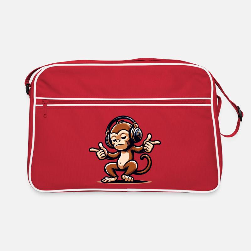 The Mix Master Monkey Retro Bag