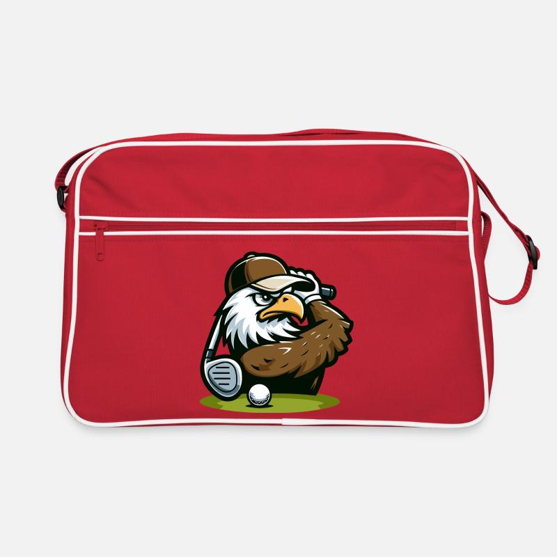 Eagle Ace: Der Golf-Pro Retro Tasche