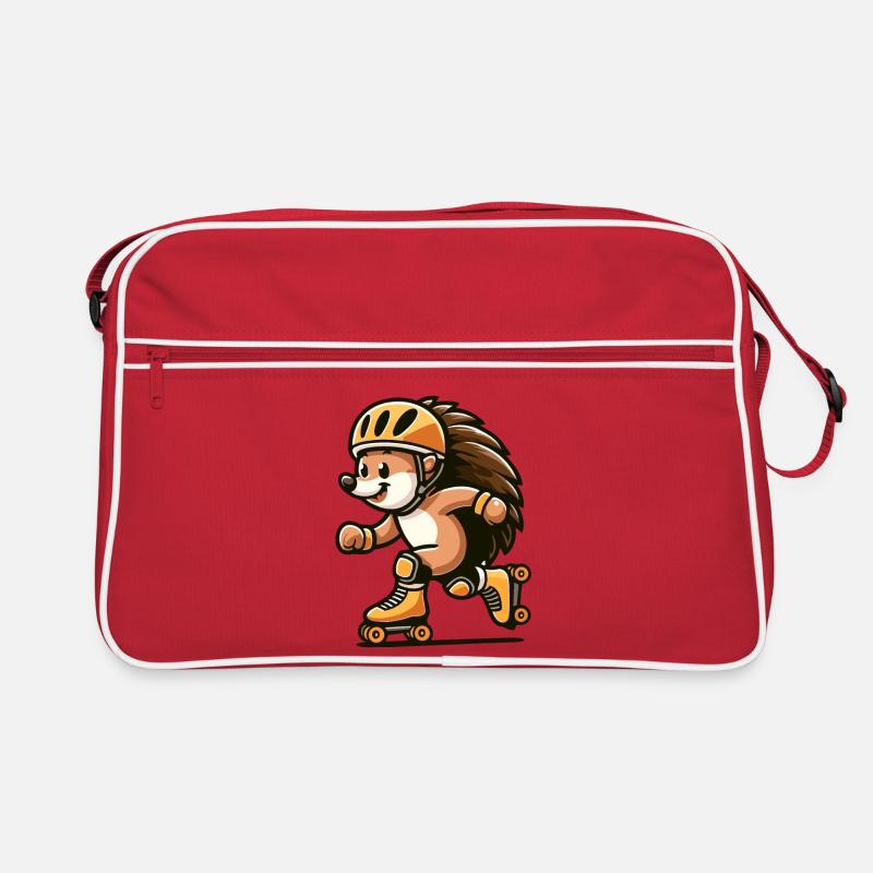 Roller Rush Hedgehog : Le patineur rapide Sac Retro