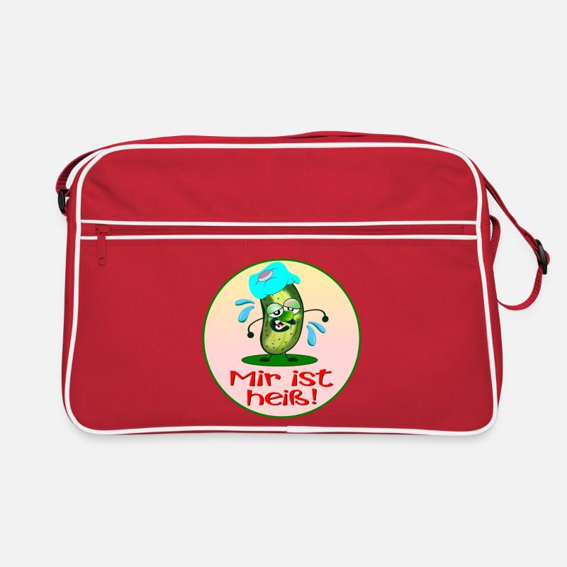 Hitze Sommer Retro Tasche
