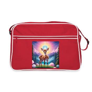 Fawn - Retro Bag - red/white - Front
