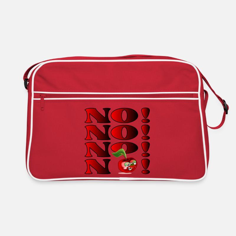 ANSWER NO - EMOTIONAL CHERRY Retro Bag