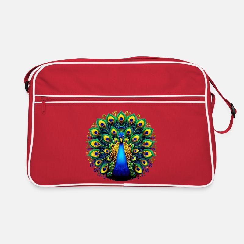Pfau Retro Tasche