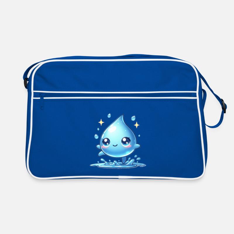 Wasser Retro Tasche