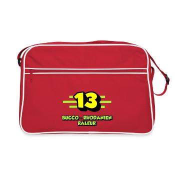Complaining Bucco-Rhone - Retro Bag - red/white - Front