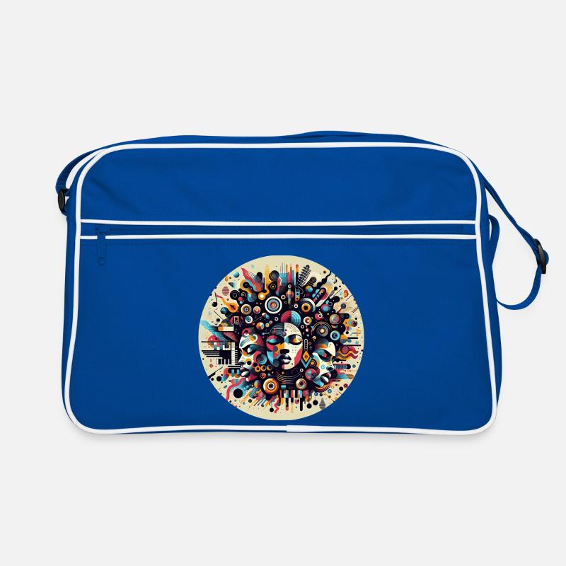 Afro Style Chromatic Symphony Retro Bag