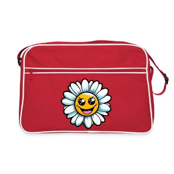 Pâquerette - Sac Retro - rouge/blanc - Devant