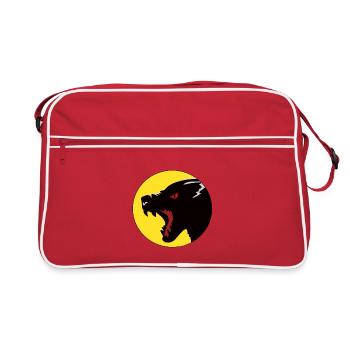 Bête - Sac Retro - rouge/blanc - Devant