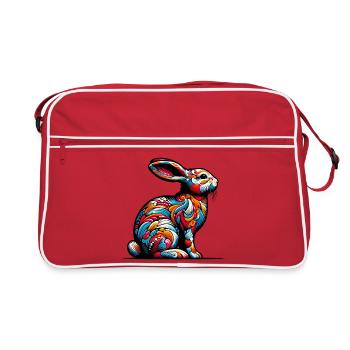 Rabbit - Retro Bag - red/white - Front