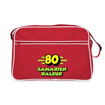 Complaining Samarian - Retro Bag - red/white - Front