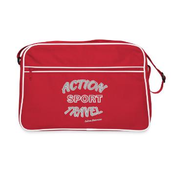 Action Sport Travel - Retro Bag - red/white - Front